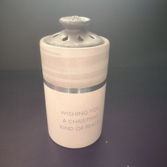 Seagull Studios Heart Warmers Christmas Medium Tea Light Candle Holder - Picture 5 of 11